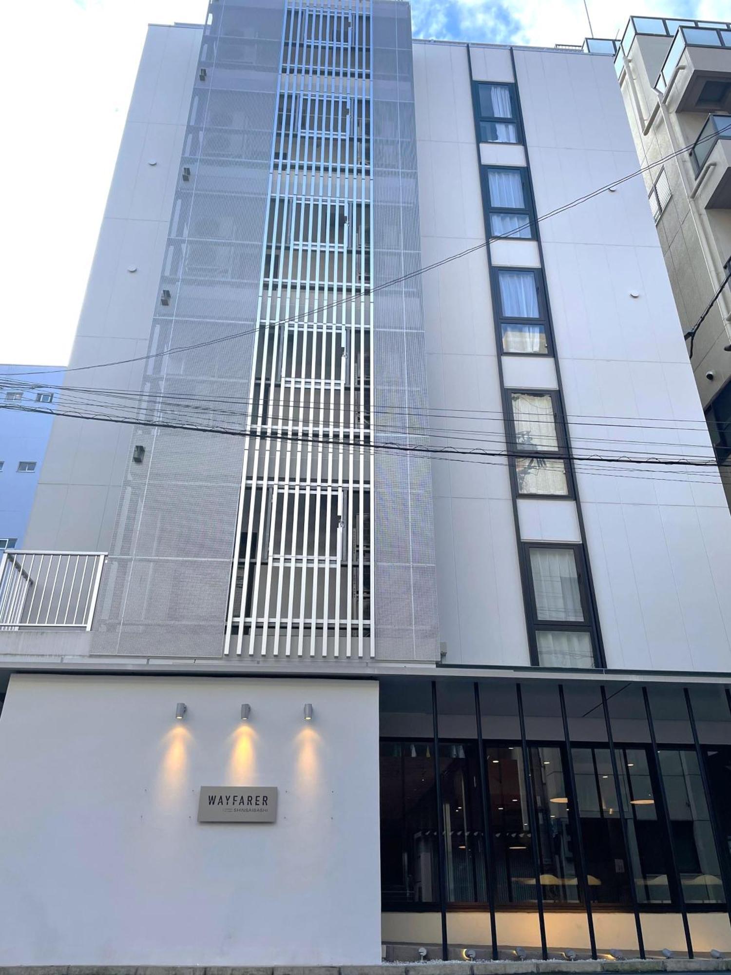 Hotel Wayfarer Shinsaibashi Ōsaka Exterior foto