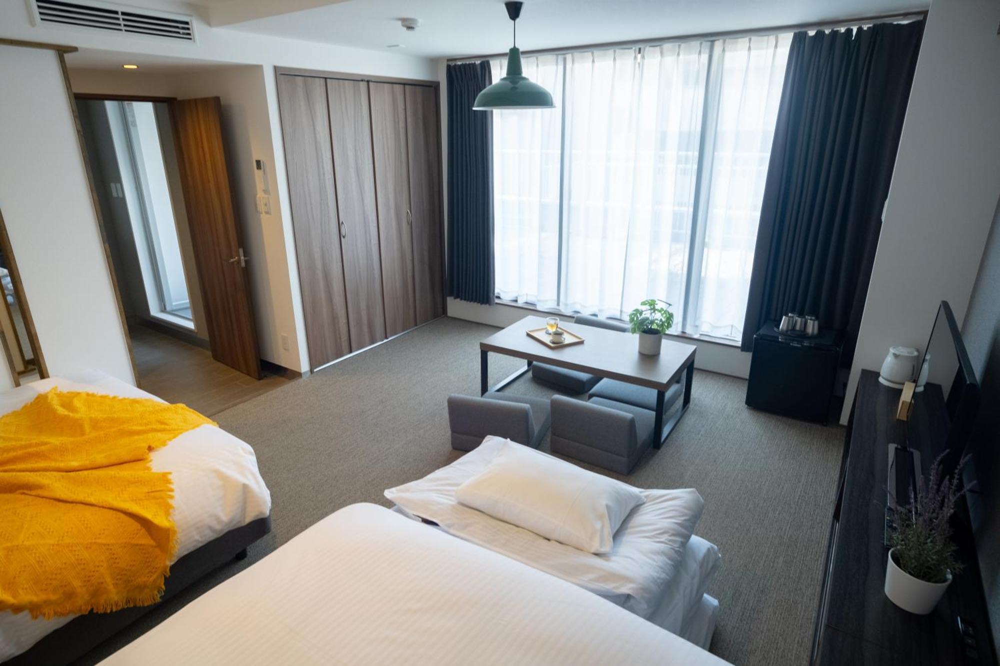 Hotel Wayfarer Shinsaibashi Ōsaka Zimmer foto